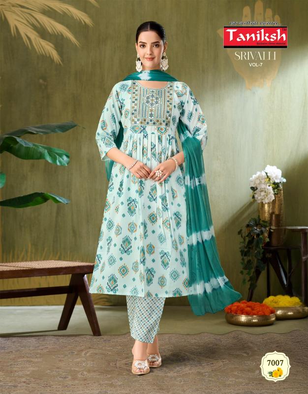 Taniksh srivalli vol 7 bombay wholesale kurti online